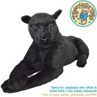 Pana The Black Panther   42 Inch Stuffed Animal Plush   By Tigerhart Toys