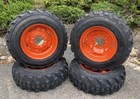4-10-16 5 Sks-1 Skid Steer Tires rims wheels For Bobcat 641 642 643  6 Lug 