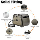 Giraffe Tools Metal Garden Water Hose Reel Box 5 8 x150ft Capacity Hideaway  usa