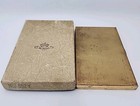 Vintage  du Coeur  24k Gold Plated Cigarette Case W original Box   Warranty Rare