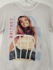 Vintage Britney Spears Womens White Tee Shirt Size Small