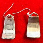 Vintage Navajo Sterling Silver   Turquoise  watch Tip  Earrings  C  1950-70s