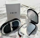 2026 Dior New Cd Logo Makeup Mirror With Phone Holder Stand Dual Mirror 3m