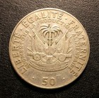 1975 Haiti 50 Centimes Coin