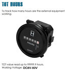 Dc 8v 12v 24v 36v 48v 60 80v  Quartz Hour Meter For Lawn Tractor Boat Engine Atv