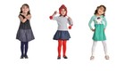 Girl Knit Winter Solid Footed Ribbed Tights School Dance Party S-xl