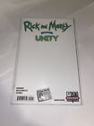 Rick And Morty Presents Unity  1 Exclusive Blank Sketch Oni Press Comics Nm Rare