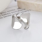 925 Sterling Silver Open Ring For Women Minimalist Adjustable Handmade Jewelry