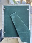 Vintage 1997 Elias Fine Pewter 8x10 Pictureframe  2284 Basketweave Usa
