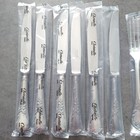 Christofle Marly 18pcs Silverplate Flatware Table Knife Fork Spoon Brand New