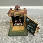 Disney Tower Of Terror Resin Hinged Figurine With Mickey Mouse And Goofy Vintage