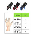 Motorcycle Gloves Windproof Leather Warm Winter Cold Weather Full Finger Gloves