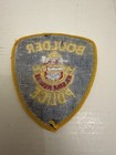 Vintage Boulder Police Colorado Cloth Shoulder Patch Obsolete Nil Sine Numine