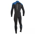 O neill Men s Epic 4 3mm Back Zip Full Blk ocean bright Blue Wetsuit 2xl Tall