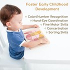 Colorful Number Peg Puzzle Montessori Toy  1-20 Counting Learning