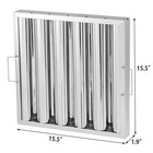Tecspace All New Commercial 6pcs Stainless Steel Hood Filters For Restaurant