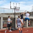Basketball Hoop Goal Outdoor Portable Basketball Court Indoor 10ft Height Adjust