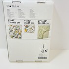 Ikea Trolldom Gyllensvaan Crib Sheet Set Forest Animal Duvet Fitted Pillowcase
