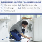 2 Pack New Whirlpool Maytag Dryer Lint Screen Wp33001003 Wp-33001003 Ap4043000