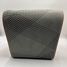 The Gunlocke Company Lounge Seating Ottoman Orange Gray