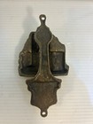 Vintage Brass Door Knocker Antique England Westminster Abbey London Old