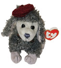 Ty Attic Treasures 1993 Cheri The French Poodle  Dog 7  Mwct Stuffed Animal Toy