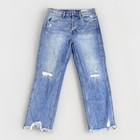 Gap Womens Jeans Lot Of 3 32x27 Multicolor Cropped Raw Hem Straight Fit Preppy