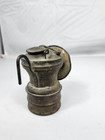 Vtg Auto Lite Carbide Lamp Coal Miners Head Brass Light Universal Lamp Co 