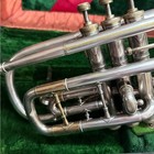 True Tone Buescher C14 Virtuoso Cornet   1912 - Silver Plated