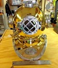 Antique Us Navy Brass Diving Divers Helmet Marine Mark V Deep Sea Scuba Helmet