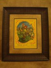 Vintage Texas A m College Football Poster  Framed  a m Vs Rice  Nov  1956