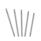 144pcs Watch Pins Spring Bars Band Strap Link 8-25mm Repair Kit Stainless Steel
