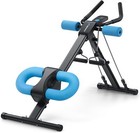 Merach New Adjustable Ab Trainer Foldable Machine For Abs Workout At Home Gym