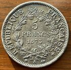 France Five Francs Silver Coin 1873  tm950