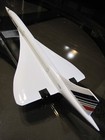 New Air France Concorde Model Supersonic Jet Resin 1 200 Scale 1970-1980s Plane