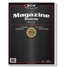 100 Bcw Magazine 2-mil Archival Poly Bags   100 Acid Free Backer Boards