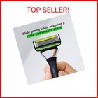 Dorco Pace 6 Pro - Six Blade Razor System With Trimmer - 12 Pack Refill  no Hand