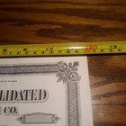 Luning  nevada  Consolidated Silver Mines Co  Stock Certificate Unissued