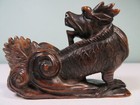 Carved Stone Chinese Dragon
