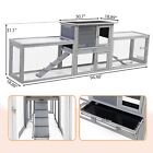 Coziwow 94   Large Wooden Rabbit Hutch With Pull Guinea Pig House Chincken Coop