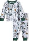 The Children   s Place Family Matching  Christmas And Holiday Pajama Sets  Cotton