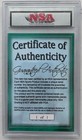 Jordan   Woods Game Used Worn Dual Jersey Card National Sport Authenticators 1 1