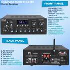 Pyle Stereo Amplifier Audio Receiver Sound System - Bluetooth Wireless Streaming