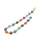 Newborn Baby childrens Boys girls Gold Filled Evil Eye Bracelet  For Protection