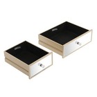 3-drawer Mirrored Console Table - Champagne  Square Legs  Mdf   Large Storage