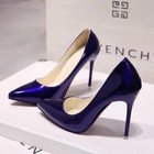 High Heels Pumps Pointed Toe Big Size Ladies Wedding Shoes Woman Super High Heel