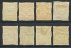 Falkland Islands 1904-12 Kevii 0 5d-1s With Shades Sg 43-48 Mint Hinged Mh   190