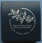 2020 Us Mint End Of World War Ii 75th Anniversary Silver Medal 1 Oz  999  ww2 