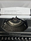 Vintage Very Nice 1947 Underwood Universal 4 Bank Portable Typewriter   Case