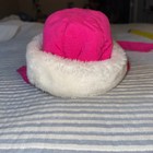 Vintage Profile Kids Hot Pink Faux Fur Trapper Ski Hat Aviator Ge-2375lh